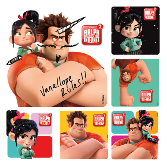 Sherman Specialty PS668 Ralph Breaks the Internet (100), 100 Per Roll