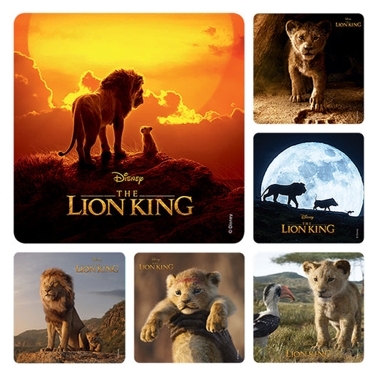 Sherman Specialty PS690 The Lion King Stickers, 100 Per Roll