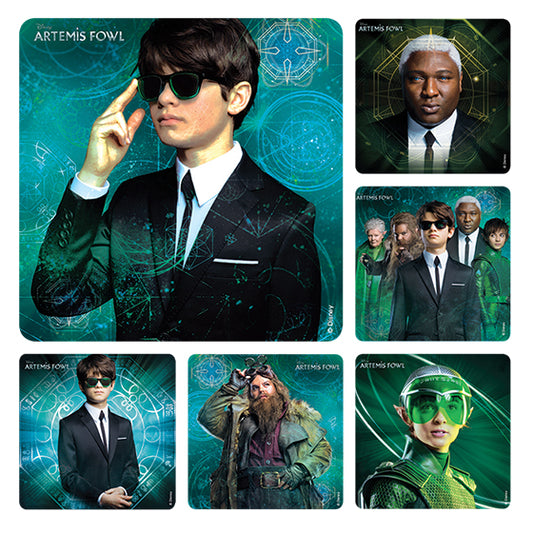 Sherman Specialty PS694 Artemis Fowl Stickers, 100 Per Roll