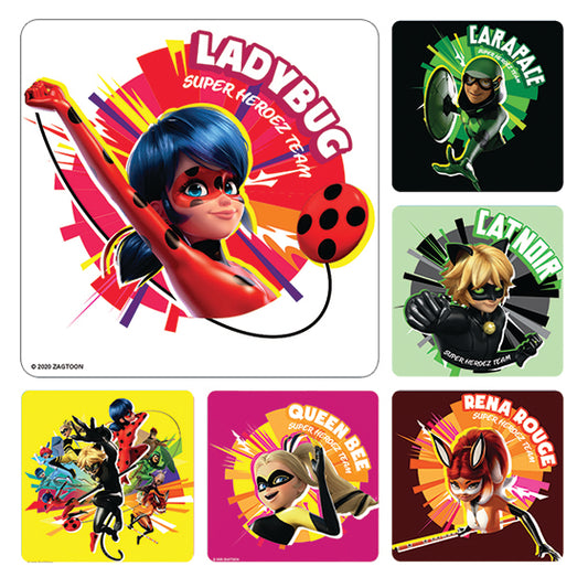 Sherman Specialty PS717 Miraculous Stickers, 100 Stickers Per Roll