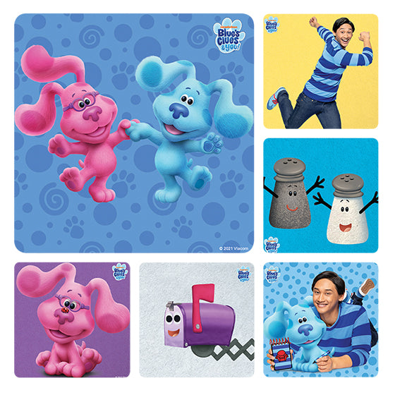 Sherman Specialty PS719 Blue Clues Stickers, 100 Stickers Per Roll