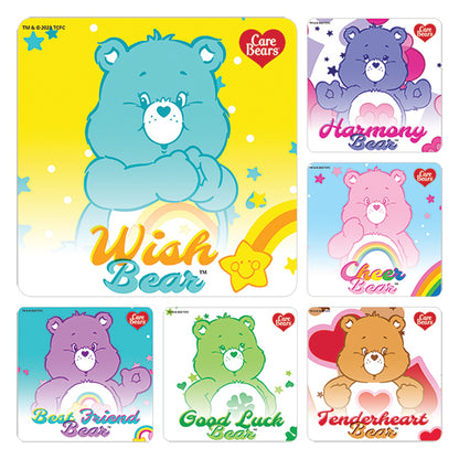 Sherman Specialty PS751 Care Bears Stickers, 100 Stickers Per Roll