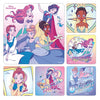 Sherman Specialty PS790 Disney Princess Anime Stickers, 100 Stickers Per Roll