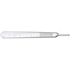 Nordent HB3 #3 Flat Scalpel Blade Handle with Scale - 12.5cm