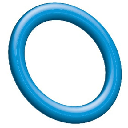 Nordent RING-BL Nordent DuraLite® ColorRings™ Blue Color Rings - 48/Bag