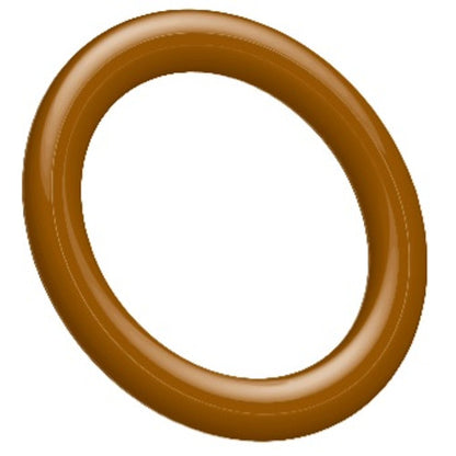 Nordent RING-BR Nordent DuraLite® ColorRings™ Brown Color Rings - 48/Bag