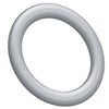 Nordent RING-GR Nordent DuraLite® ColorRings™ Gray Color Rings - 48/Bag