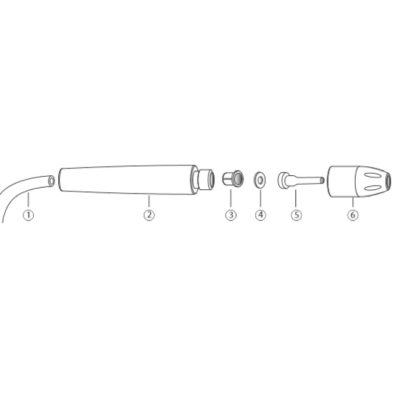 Vaniman 98109 Spray Jet Handle Assembly