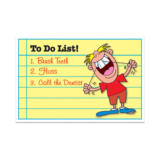 Sherman Specialty RC8148 TO DO LIST POSTCARD, 250 Per Pack