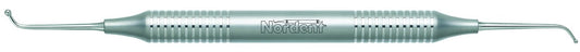 Nordent REBR42 #4 Large Ball - #2 Small Ball Burnisher With Duralite® Round Handle