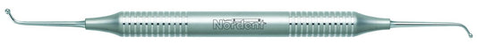 Nordent REBR43 #4 Large Ball - #3 Medium Ball Burnisher With Duralite® Round Handle