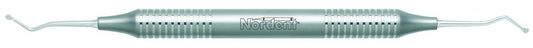 Nordent REEC127-128 English Pattern Spoon #127-128 Double End Excavator With Duralite Round Handle.