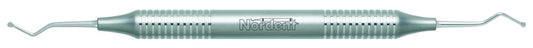 Nordent REEC129-130 English Pattern Spoon #129-130 Double End Excavator With Duralite Round Handle.