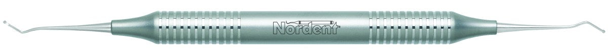 Nordent REEC155-156 English Pattern Spoon #155-156 Double End Excavator With Duralite Round Handle.