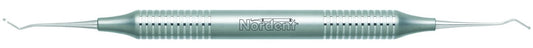 Nordent REEC155-156 English Pattern Spoon #155-156 Double End Excavator With Duralite Round Handle.