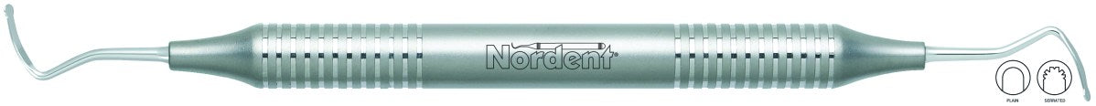 Nordent REGPNS213 Gingival Cord Packer #213 (Serrated) Duralite® Round™ Handle