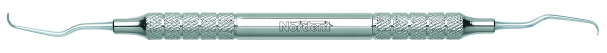 Nordent RSCGR1-2ML Gracey Curette #1-2 (Mini Blade – Long Reach) – Classic – Standard