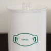 Clinton T-60 Labeled, Opaque Plastic, Sundry Jars