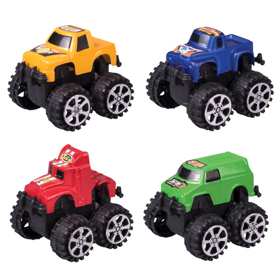 Sherman Specialty S2436 3" Monster Trucks Assorted Colors, 36 Per Pack