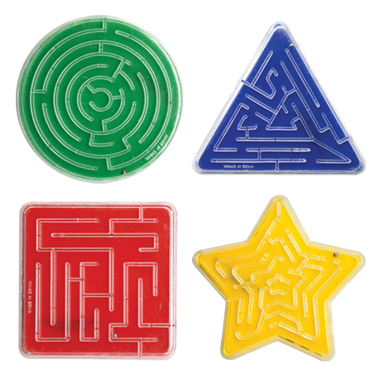 Sherman Specialty S25130 Maze Puzzle Assortment, 48 Assorted Per Pack