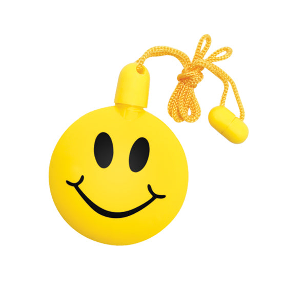 Sherman Specialty S2841 3" Smile Bubbles Yellow Necklace, 24 Per Pack