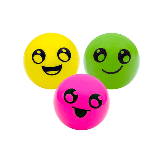 Sherman Specialty S37 32mm Funny Face Superball Assortment, 100 Per Pack