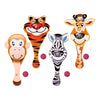 Sherman Specialty S5861 Animal Paddleballs, 24 Per Pack