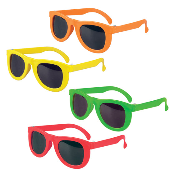 Sherman Specialty S6540 Neon Kids Sunglasses, 24 Per Pack