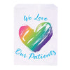 Sherman Specialty S8659 We Love Our Patients Paper Bags, 100 Per Pack