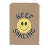 Sherman Specialty S8664 Keep Smiling Brown Paper Bags, 100 Per Pack