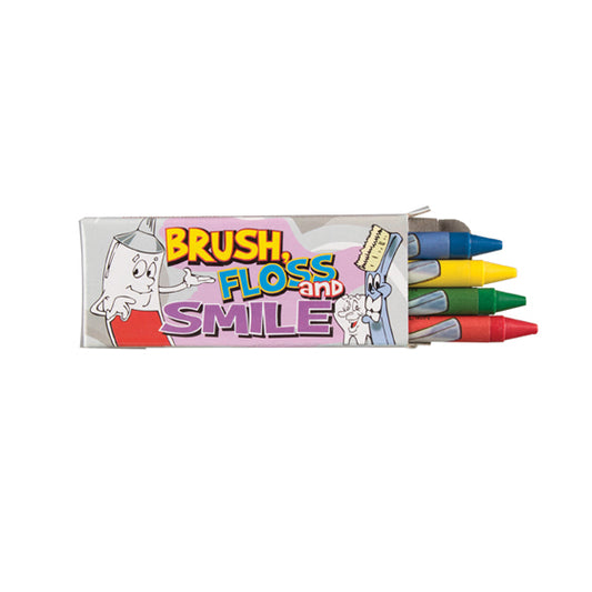 Sherman Specialty S9668 Dental Theme Crayons Boxes, 50 Bxs Per Pack