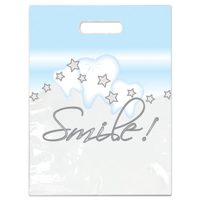 Sherman Specialty SBG64 Small Stars & Smile! Bag, 100 Per Pack