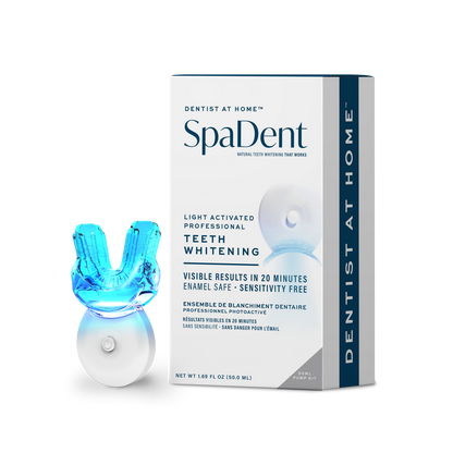 SpaDent Naturals A128055 Blue LED Home Whitening Kit - Case of 5