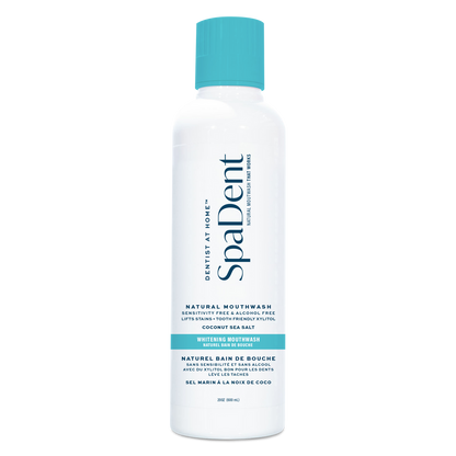SpaDent Naturals Advanced Whitening Mouthwash - Coconut and Sea Salt - 600ML