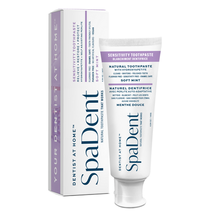 SpaDent Naturals A190005 Sensitivity Toothpaste - Soft Mint - 156G