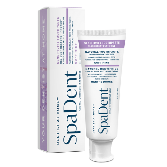 SpaDent Naturals A190005 Sensitivity Toothpaste - Soft Mint - 156G