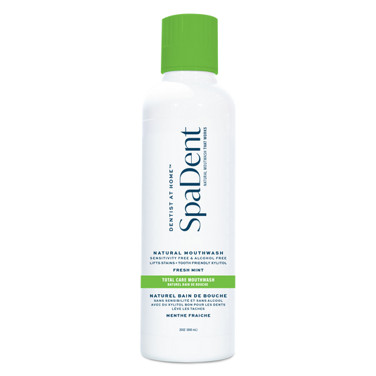 SpaDent Naturals ATC0600 Total Care Mouthwash - Fresh Mint 600ML