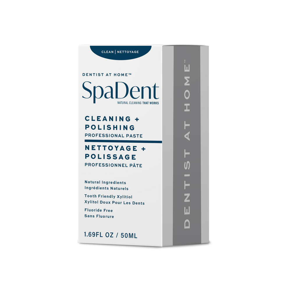 SpaDent Naturals A122050 Cleaning + Polishing Paste 50ml Airless Pump - Case of 5