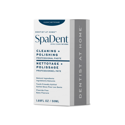SpaDent Naturals A122050 Cleaning + Polishing Paste 50ml Airless Pump - Case of 5