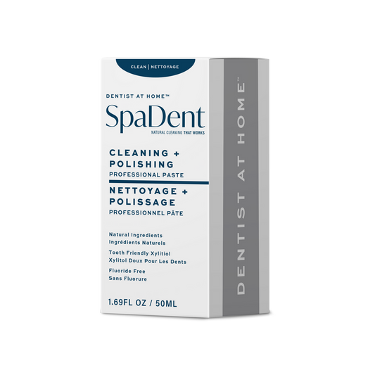 SpaDent Naturals A122050 Cleaning + Polishing Paste 50ml Airless Pump - Case of 5