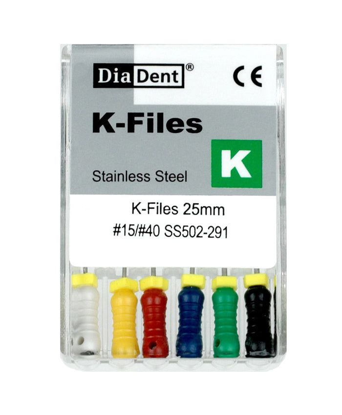 Diadent SS502-209 K-File 25mm #45, 6 files/Box
