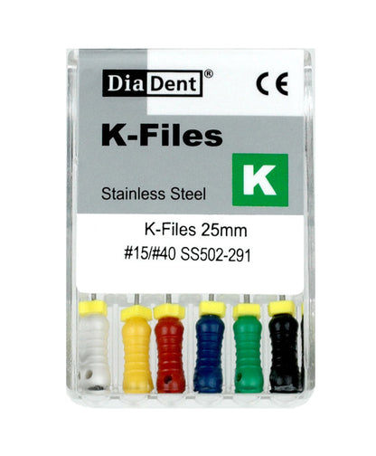 Diadent SS502-209 K-File 25mm #45, 6 files/Box