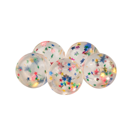 Sherman Specialty ST32 32mm Star Super Ball Mix, 100 Per Pack