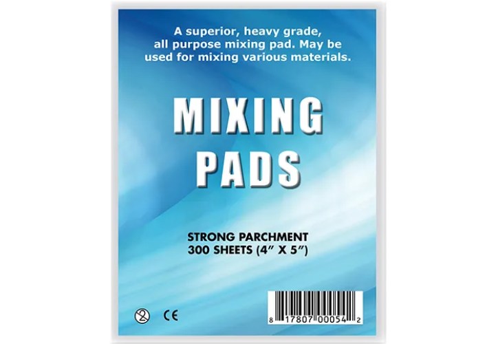 Raydenco 20 40 7300 Parchment Paper Mixing Pads (100 Sheets/Pad, 3 Pads/Package)