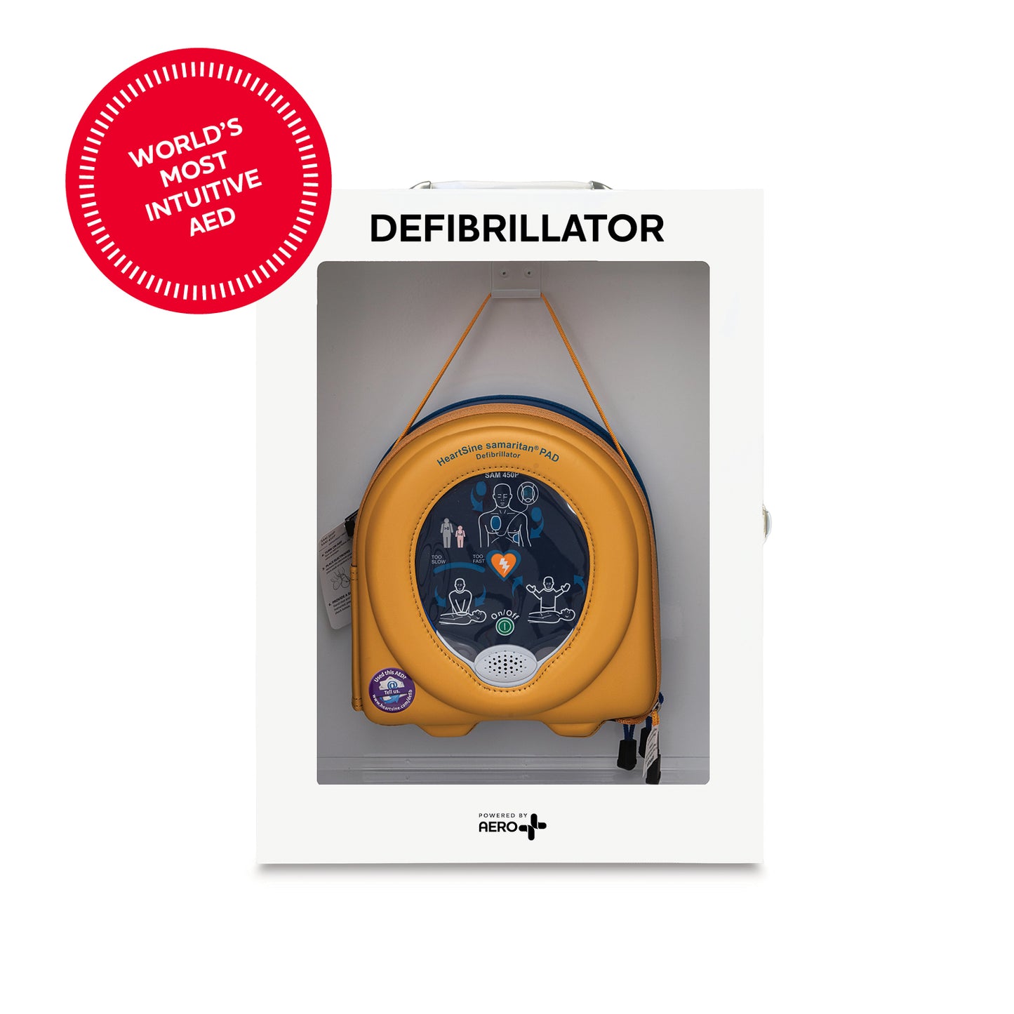 Aero Healthcare CA-PACK-450P SureScan™ AED Cabinet