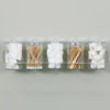 Clinton T-88 Clear Acrylic Wall Mount Jar Rack