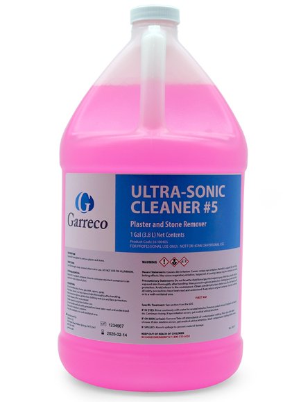 Garreco 3610040 USC-5 PLASTER & STONE REMOVER (4 x 1 GAL)