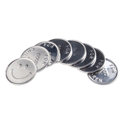 Sherman Specialty V99 Smile Face Tokens for Vending Machine, 100 Per Pack