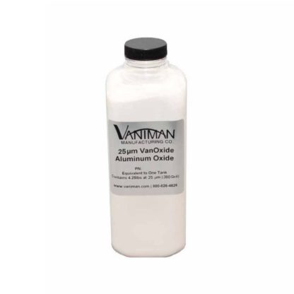 Vaniman 97935 Aluminum Oxide Sandblasting Media 25 Micron (360 Grit) “ Single Tank Fill