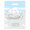 Sherman Specialty XLBG64 Imprinted Large Stars & Smile! Bags, 500 Per Pack